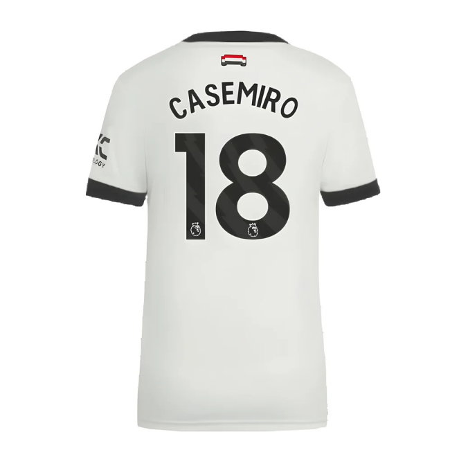 2024-2025 Man Utd Authentic Third Shirt (Womens) (Casemiro 18)