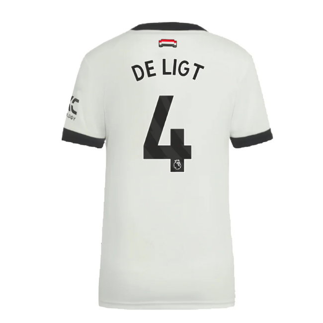 2024-2025 Man Utd Authentic Third Shirt (Womens) (De Ligt 4)