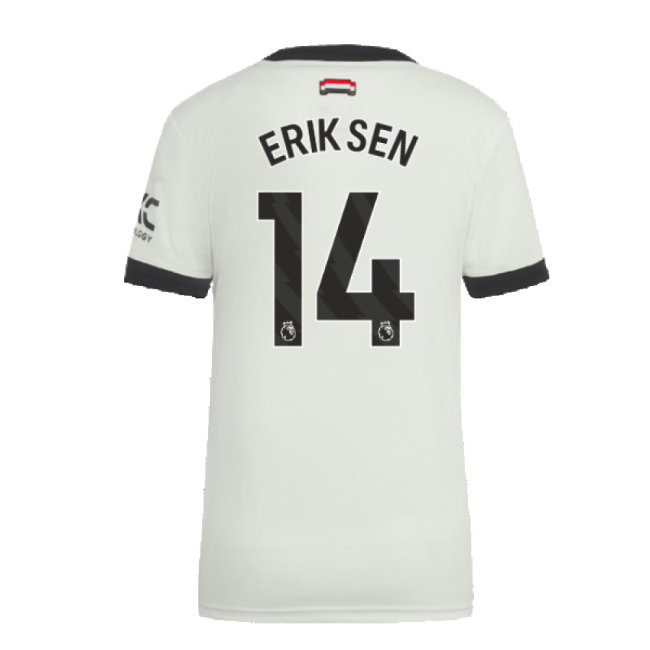 2024-2025 Man Utd Authentic Third Shirt (Womens) (Eriksen 14)