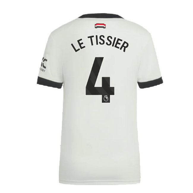 2024-2025 Man Utd Authentic Third Shirt (Womens) (Le Tissier 4)