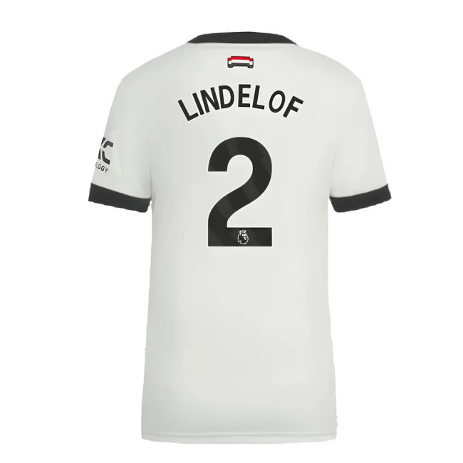 2024-2025 Man Utd Authentic Third Shirt (Womens) (Lindelof 2)
