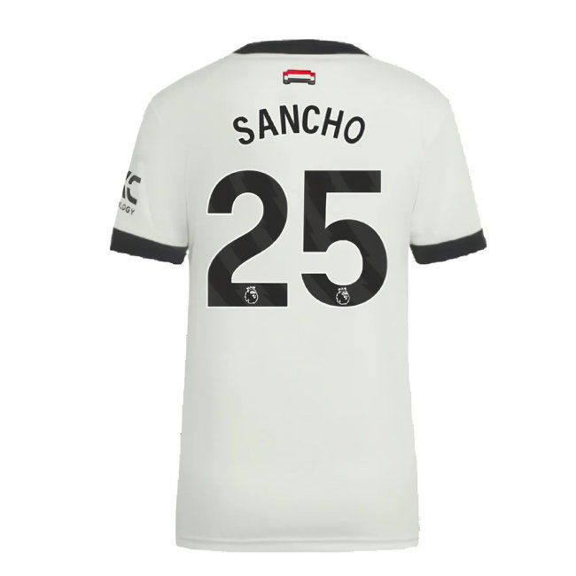2024-2025 Man Utd Authentic Third Shirt (Womens) (Sancho 25)