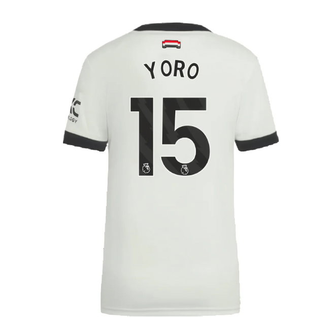 2024-2025 Man Utd Authentic Third Shirt (Womens) (Yoro 15)
