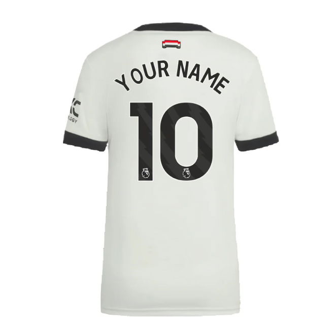 2024-2025 Man Utd Authentic Third Shirt (Womens) (Your Name)