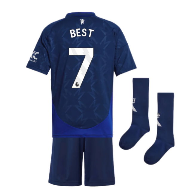 2024-2025 Man Utd Away Mini Kit (Best 7)