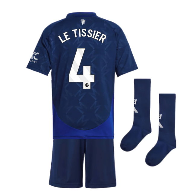 2024-2025 Man Utd Away Mini Kit (Le Tissier 4)