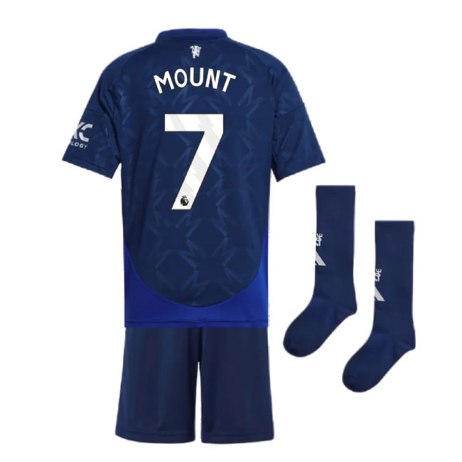 2024-2025 Man Utd Away Mini Kit (Mount 7)