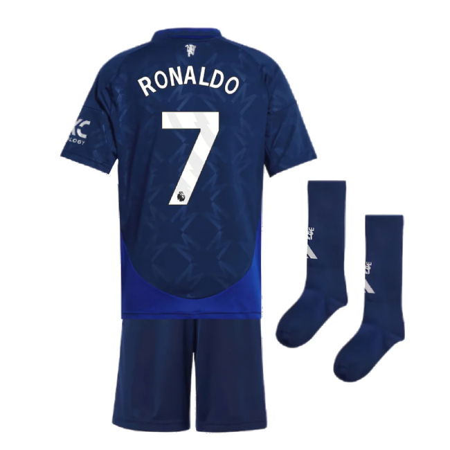 2024-2025 Man Utd Away Mini Kit (Ronaldo 7)
