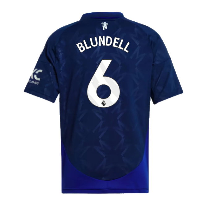 2024-2025 Man Utd Away Shirt (Kids) (Blundell 6)