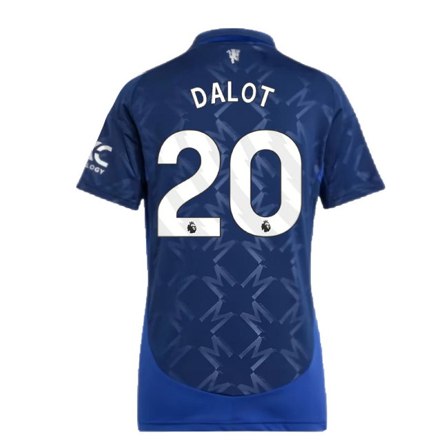 2024-2025 Man Utd Away Shirt (Womens) (Dalot 20)