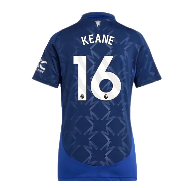 2024-2025 Man Utd Away Shirt (Womens) (Keane 16)