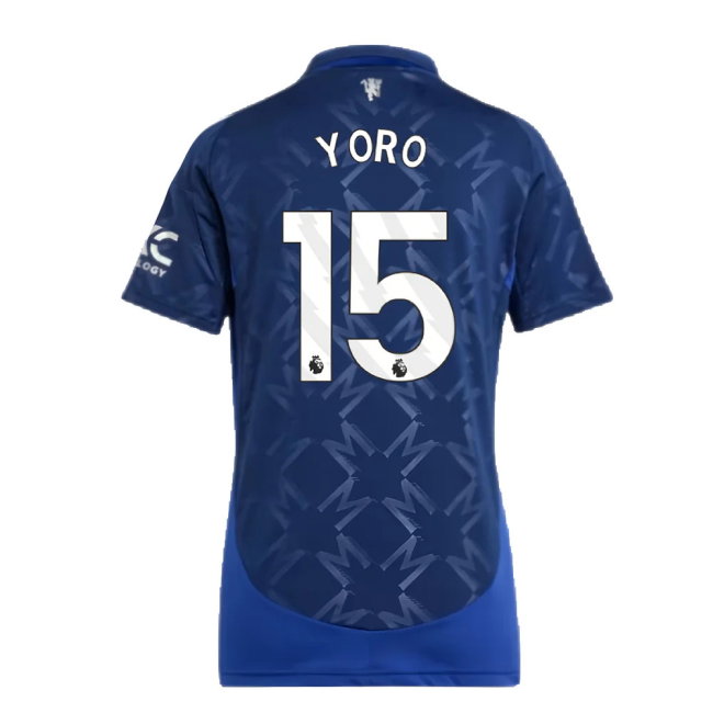 2024-2025 Man Utd Away Shirt (Womens) (Yoro 15)