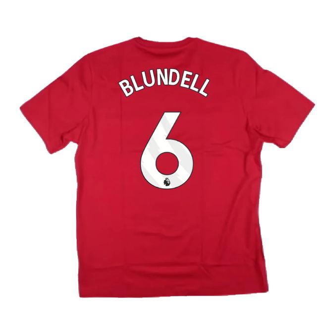 2024-2025 Man Utd DNA Graphic Tee (Red) (Blundell 6)