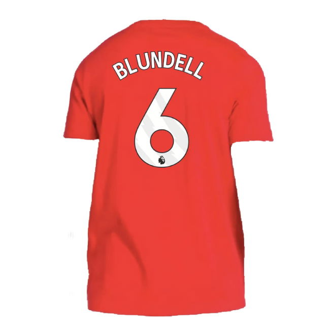 2024-2025 Man Utd DNA Tee (Red) (Blundell 6)