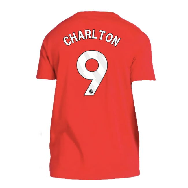 2024-2025 Man Utd DNA Tee (Red) (Charlton 9)