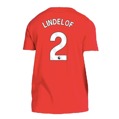 2024-2025 Man Utd DNA Tee (Red) (Lindelof 2)