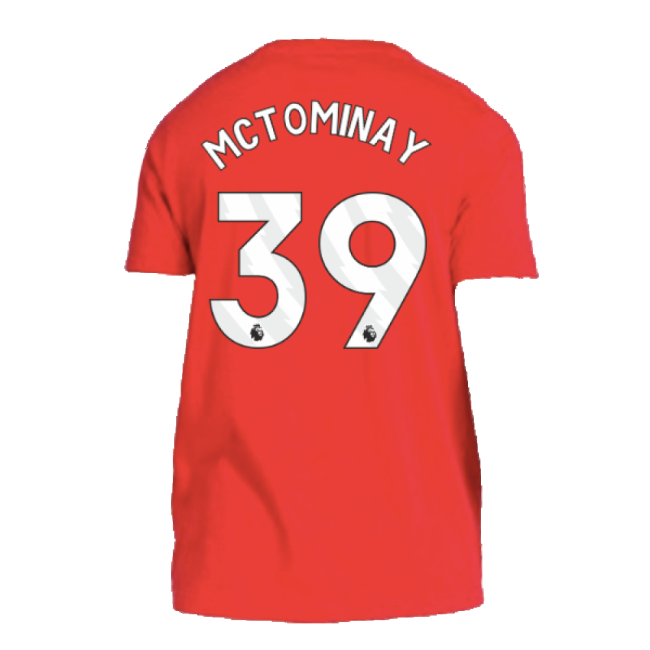 2024-2025 Man Utd DNA Tee (Red) (McTominay 39)