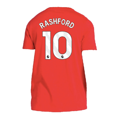 2024-2025 Man Utd DNA Tee (Red) (Rashford 10)