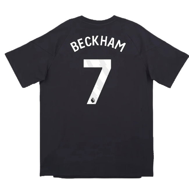 2024-2025 Man Utd EU Training Tee (Carbon) (Beckham 7)
