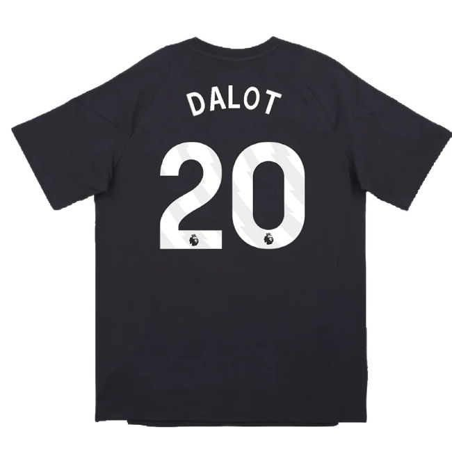 2024-2025 Man Utd EU Training Tee (Carbon) (Dalot 20)