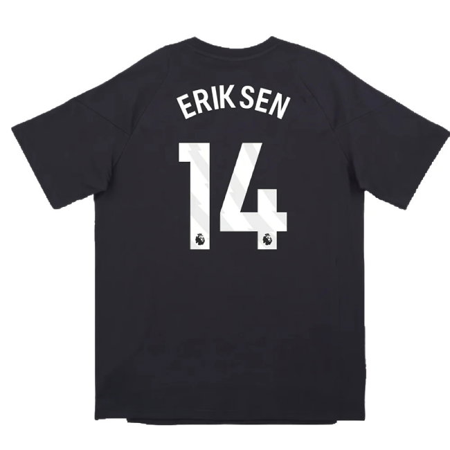 2024-2025 Man Utd EU Training Tee (Carbon) (Eriksen 14)