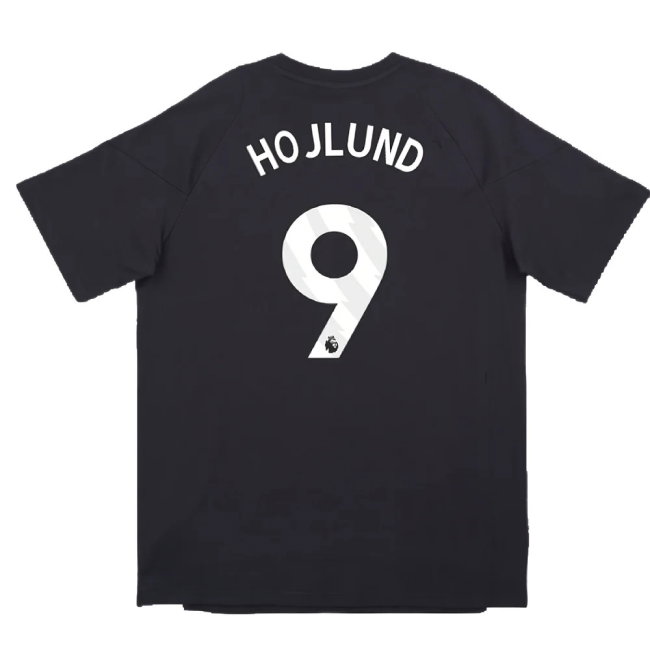 2024-2025 Man Utd EU Training Tee (Carbon) (Hojlund 9)