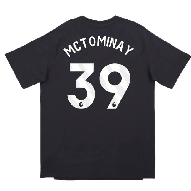 2024-2025 Man Utd EU Training Tee (Carbon) (McTominay 39)