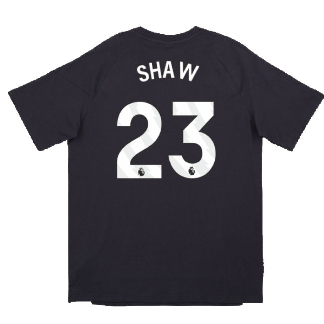 2024-2025 Man Utd EU Training Tee (Carbon) (Shaw 23)