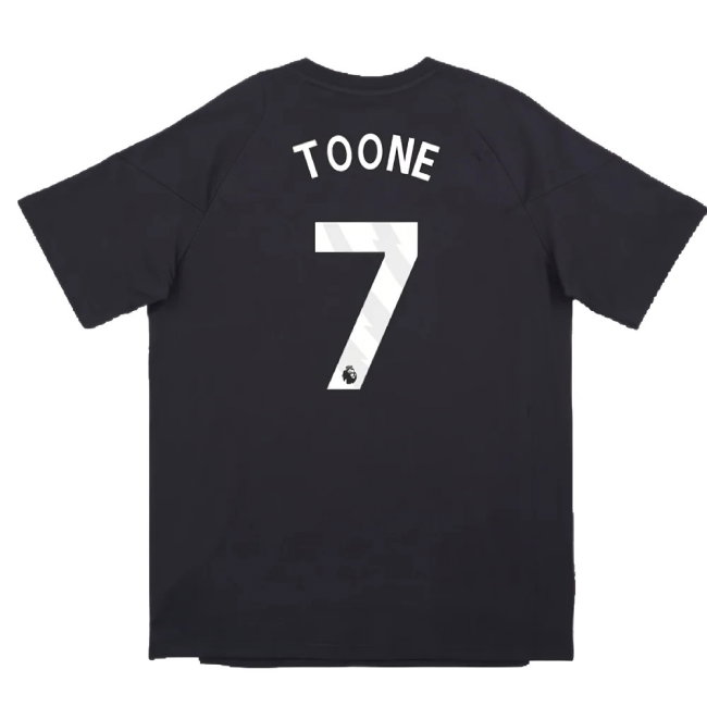 2024-2025 Man Utd EU Training Tee (Carbon) (Toone 7)