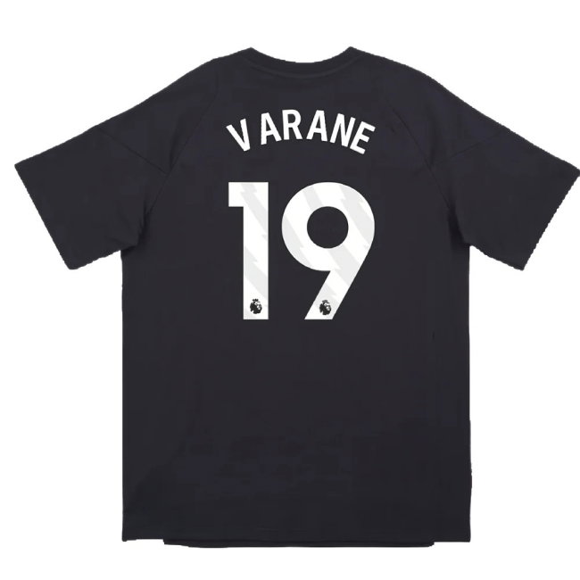 2024-2025 Man Utd EU Training Tee (Carbon) (Varane 19)
