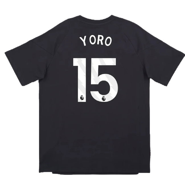 2024-2025 Man Utd EU Training Tee (Carbon) (Yoro 15)
