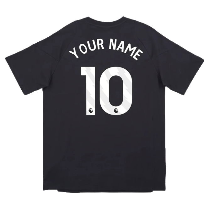 2024-2025 Man Utd EU Training Tee (Carbon) (Your Name)