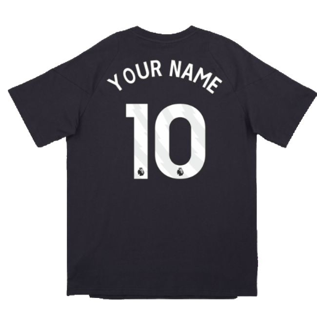 2024-2025 Man Utd EU Training Tee (Carbon) (Your Name)