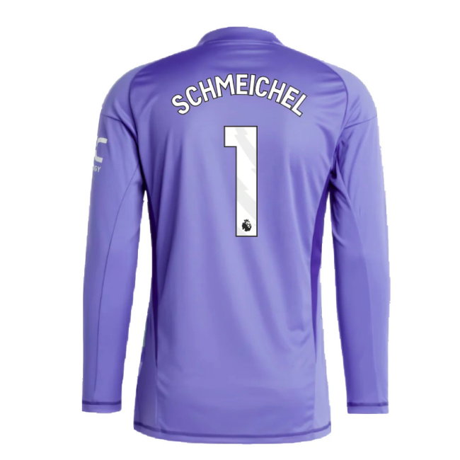 2024-2025 Man Utd Home LS Goalkeeper Shirt (Purple) (Schmeichel 1)