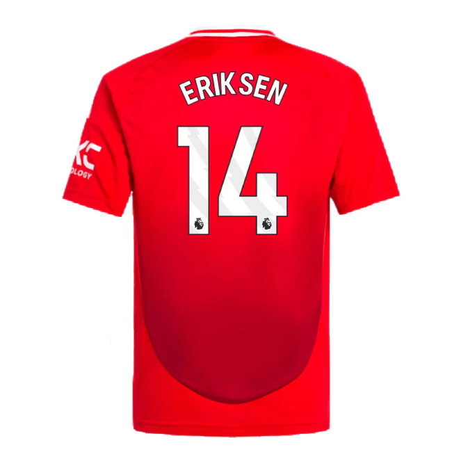 2024-2025 Man Utd Home Mini Kit (Eriksen 14)