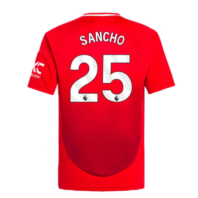 2024-2025 Man Utd Home Mini Kit (Sancho 25)