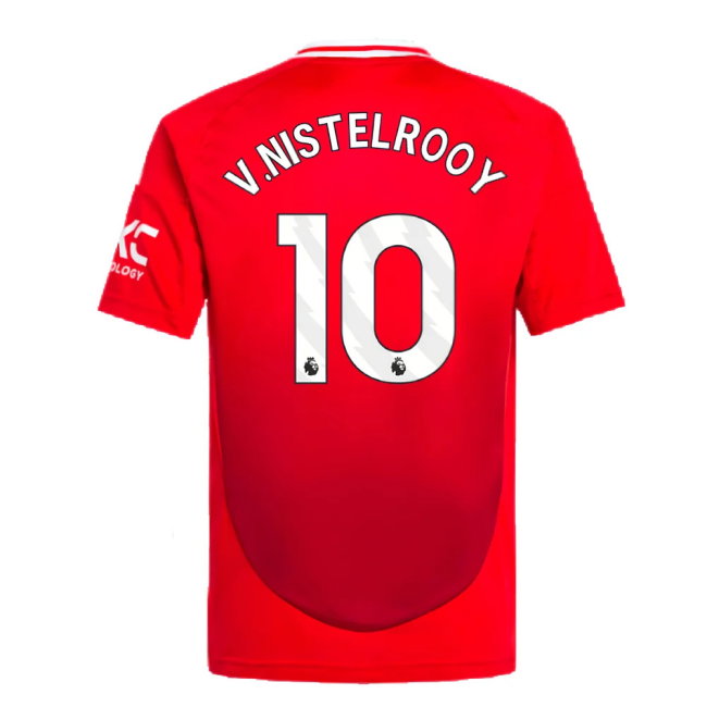 2024-2025 Man Utd Home Mini Kit (V.Nistelrooy 10)