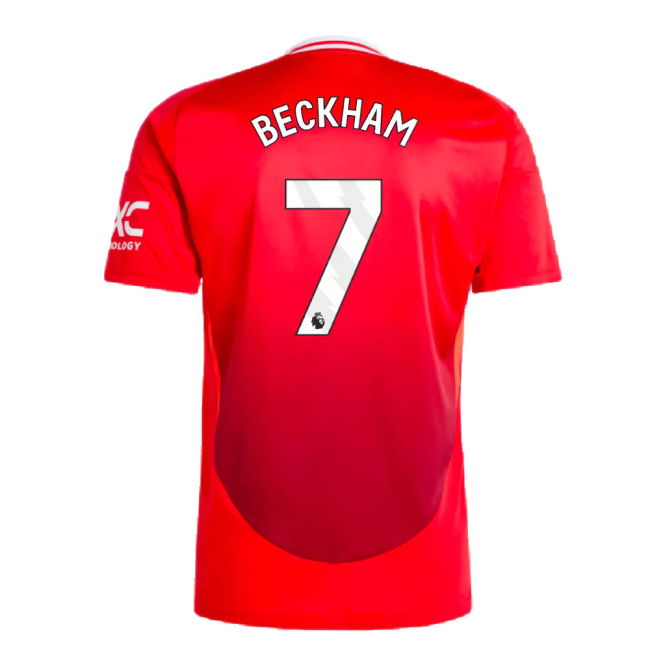 2024-2025 Man Utd Home Shirt (Beckham 7)