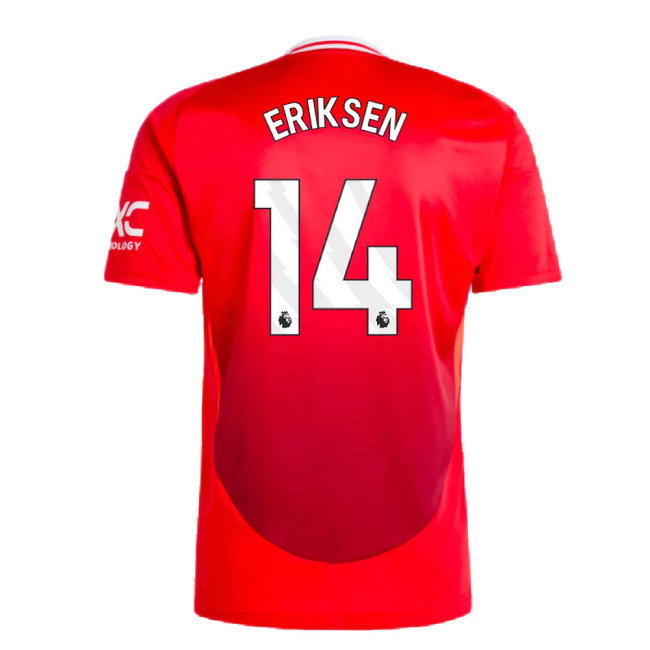 2024-2025 Man Utd Home Shirt (Eriksen 14)