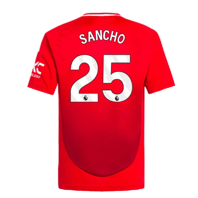 2024-2025 Man Utd Home Shirt (Kids) (Sancho 25)