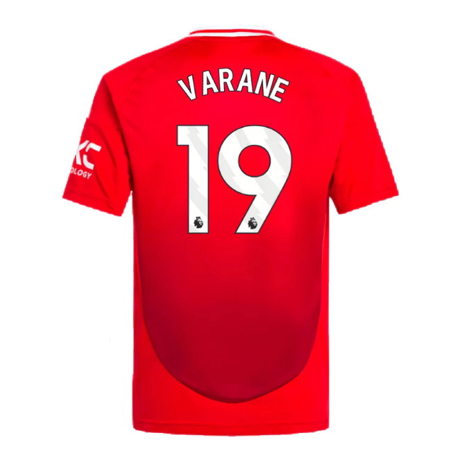 2024-2025 Man Utd Home Shirt (Kids) (Varane 19)