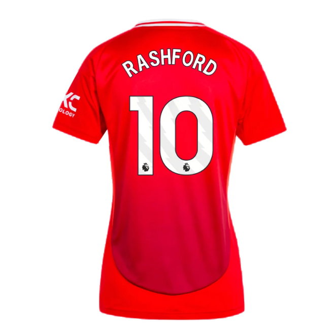 2024-2025 Man Utd Home Shirt (Womens) (Rashford 10)