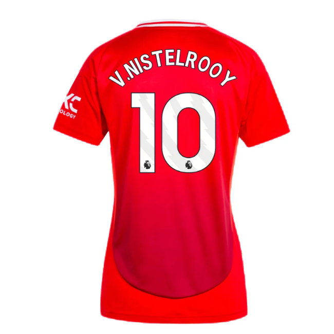 2024-2025 Man Utd Home Shirt (Womens) (V.Nistelrooy 10)