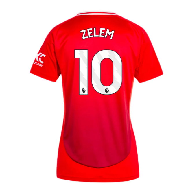 2024-2025 Man Utd Home Shirt (Womens) (Zelem 10)