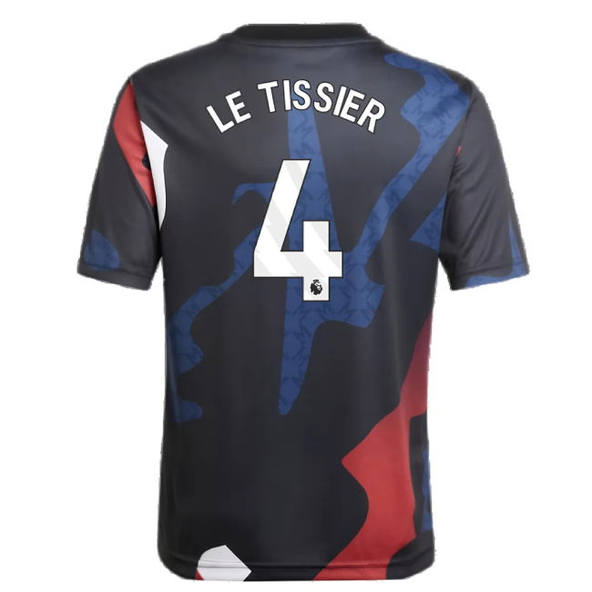 2024-2025 Man Utd Pre-Match Jersey (Black) - Kids (Le Tissier 4)
