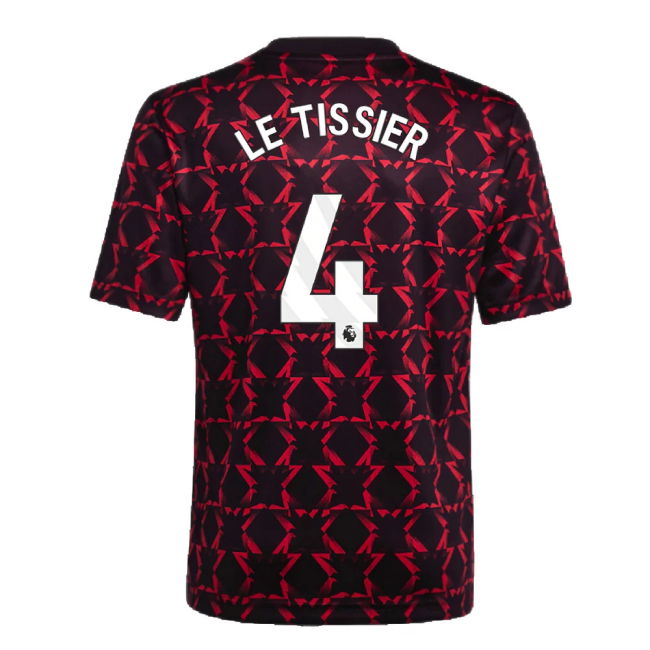 2024-2025 Man Utd Pre-Match Shirt (Black) - Kids (Le Tissier 4)