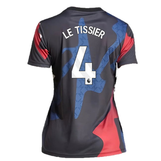 2024-2025 Man Utd Pre-Match Shirt (Black) - Womens (Le Tissier 4)