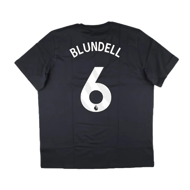 2024-2025 Man Utd Seasonal Graphic Tee (Night Grey) (Blundell 6)