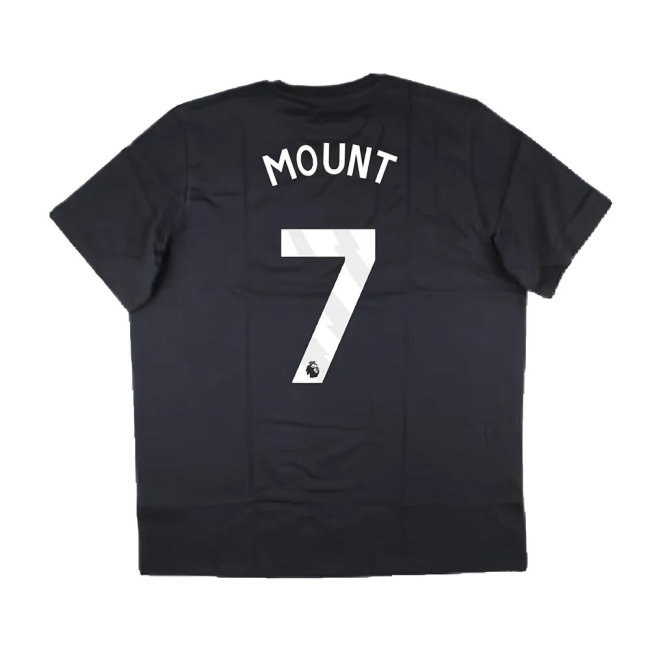 2024-2025 Man Utd Seasonal Graphic Tee (Night Grey) (Mount 7)