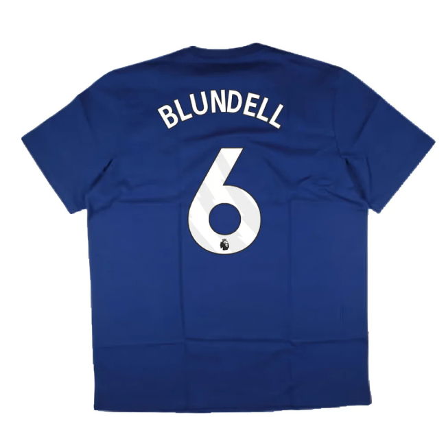 2024-2025 Man Utd Seasonal Tee (Victory Blue) (Blundell 6)
